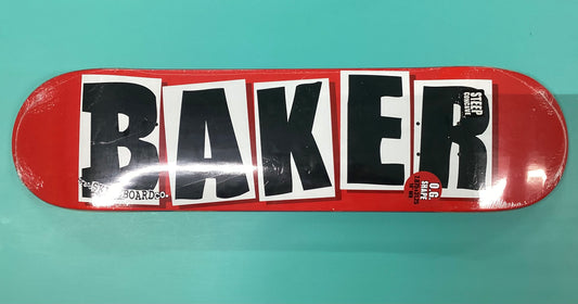 Baker Team Brand Logo Black/Red Deck 7.88